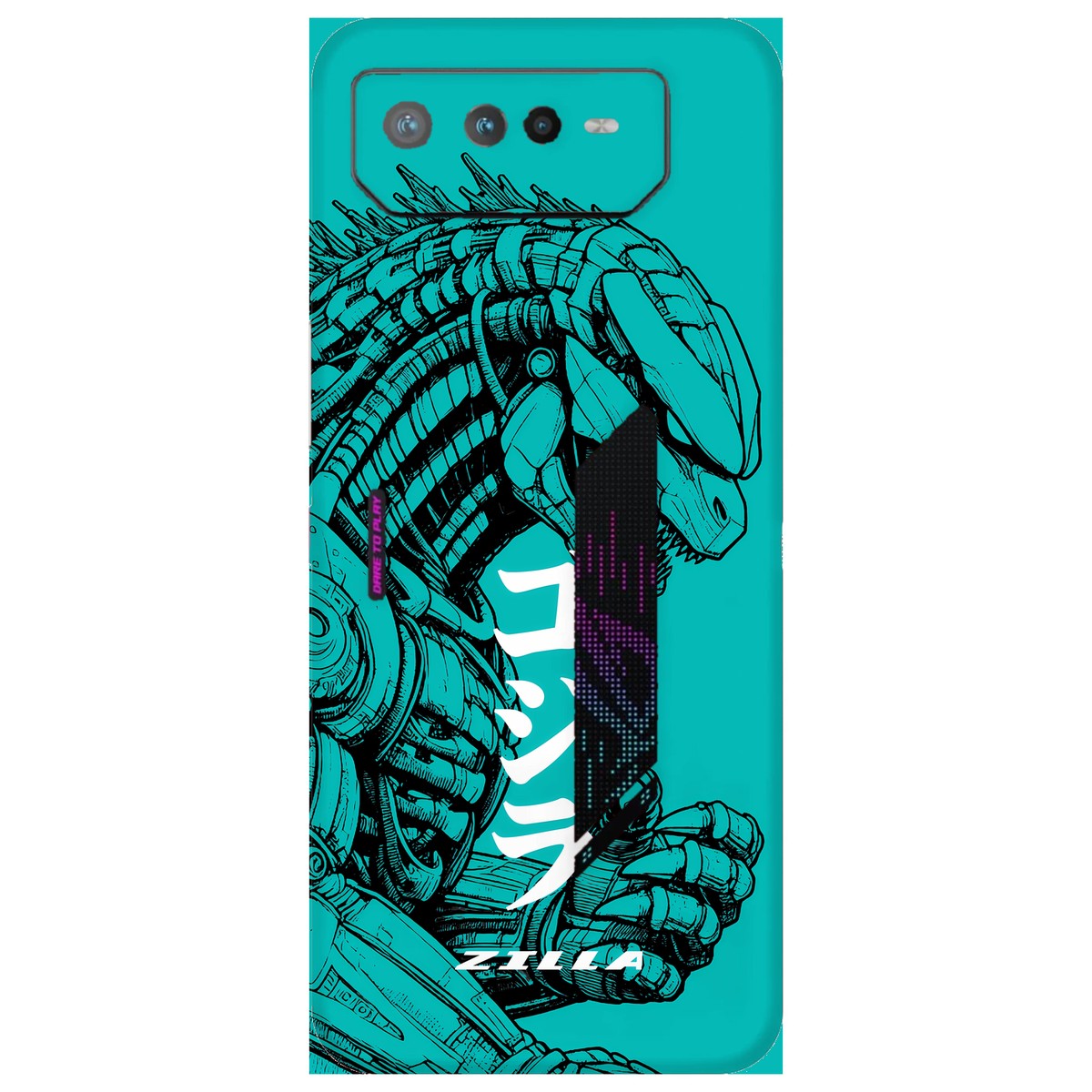 Zilla limited edition skin on Asus ROG Phone 6 (5G)