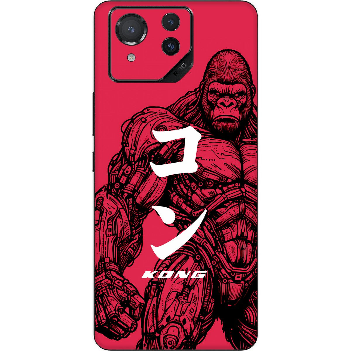 Kong limited edition skin on Asus ROG Phone 8 Pro (5G)