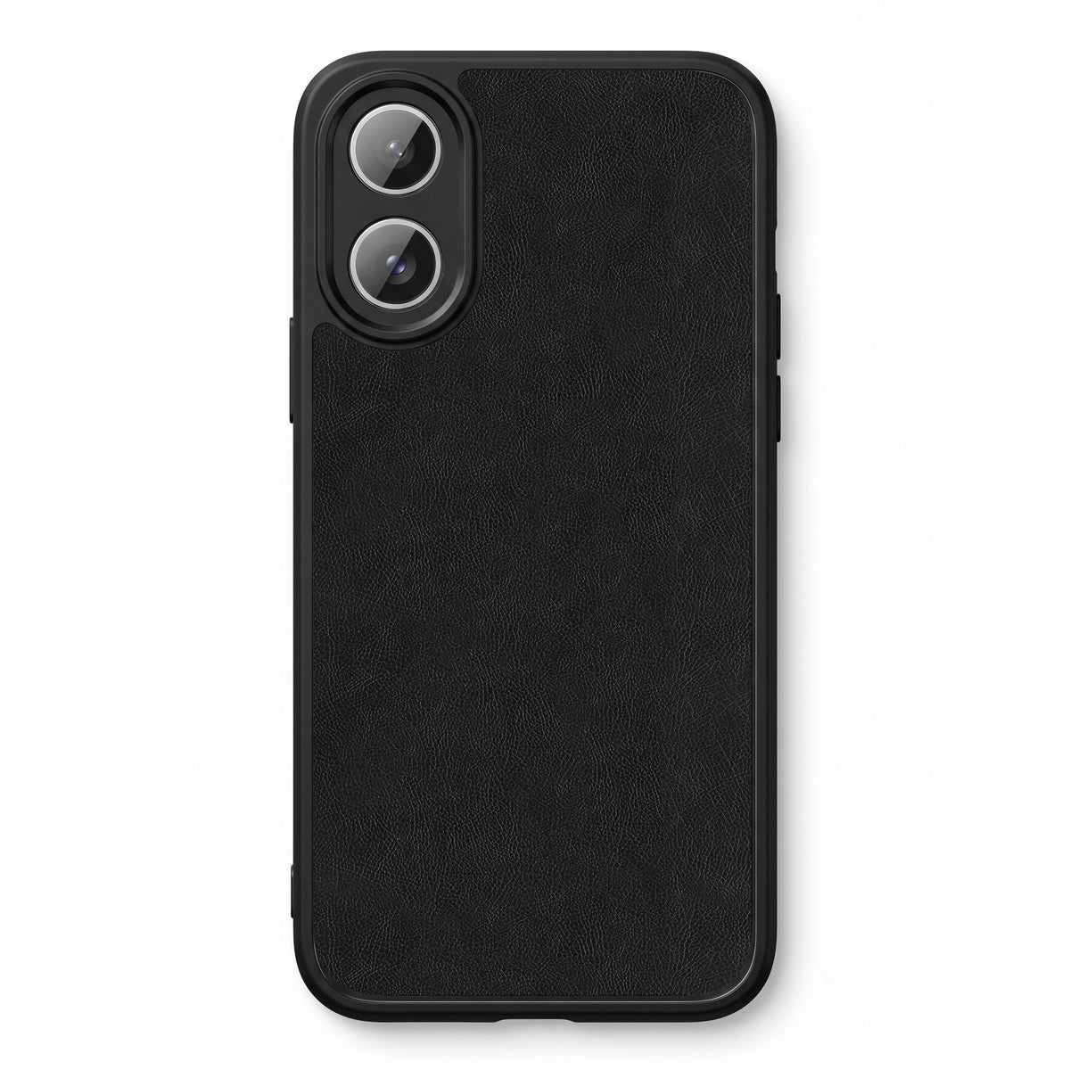 Black Leather printed Doyers case, alternate view
