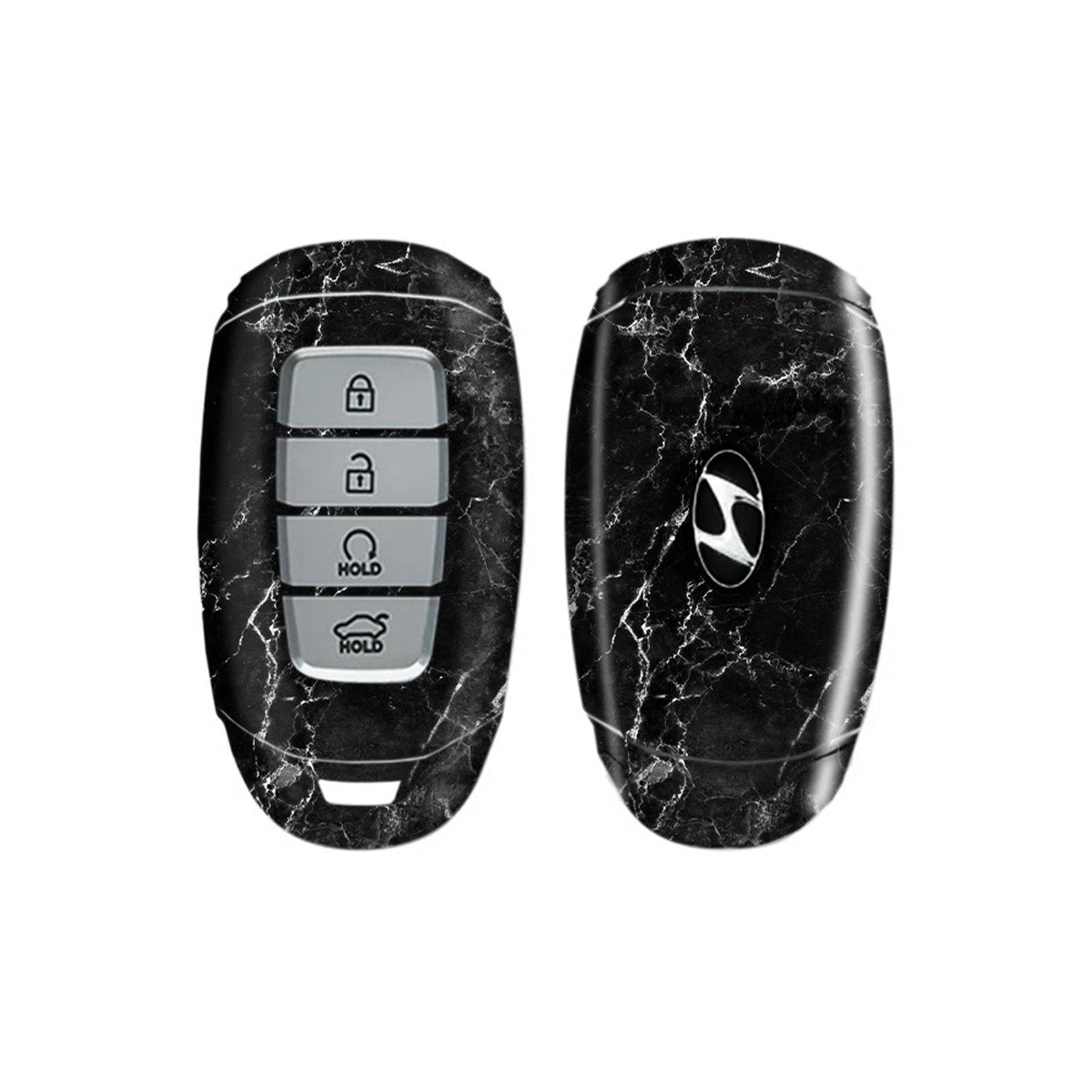 Black Marble - Car Key Skins