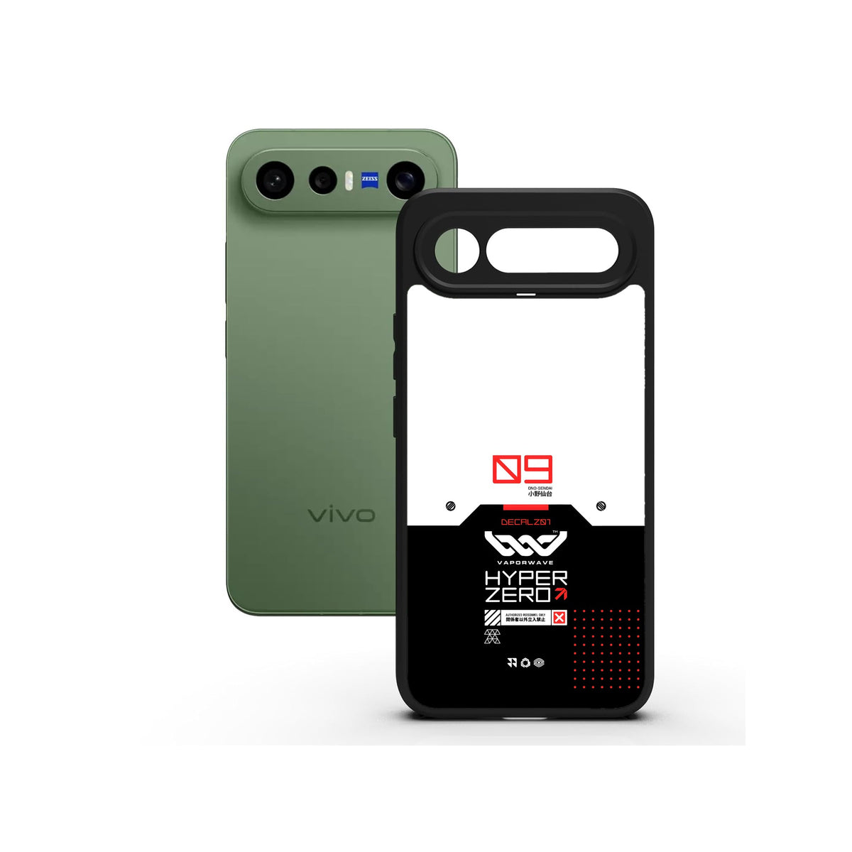 Blueprint Carbon printed Doyers case, alternate view