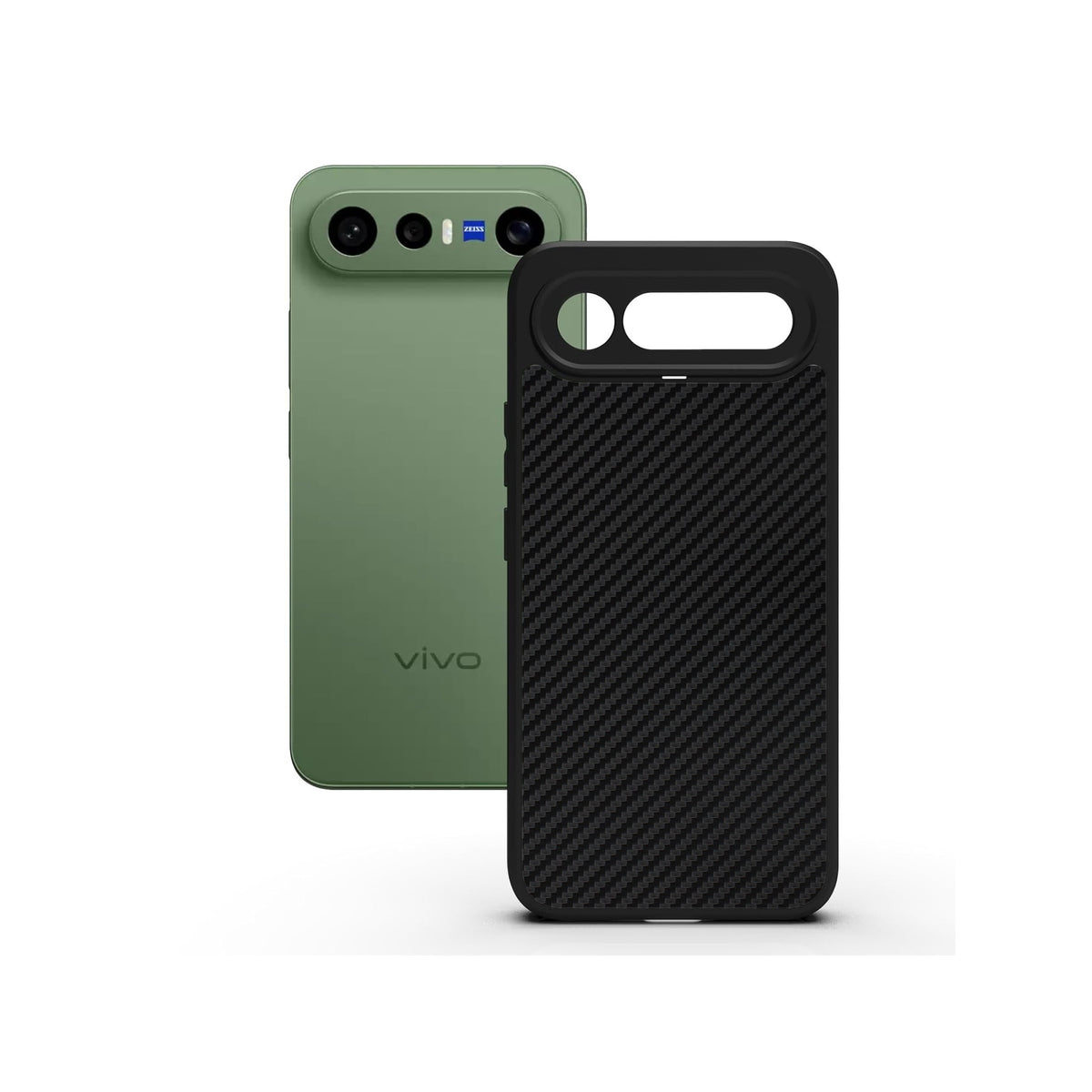 Carbon Black printed Doyers case, alternate view