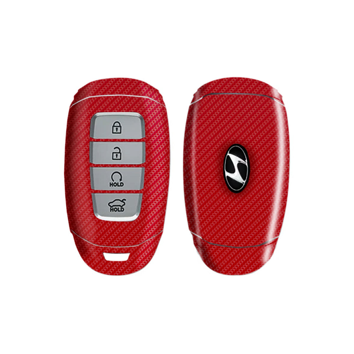 Kar Key Color Carbon Red - Car Key Skins