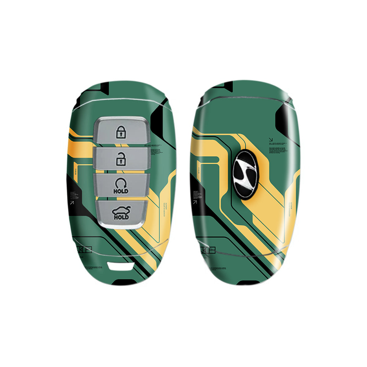 Circuit Green - Car Key Skins