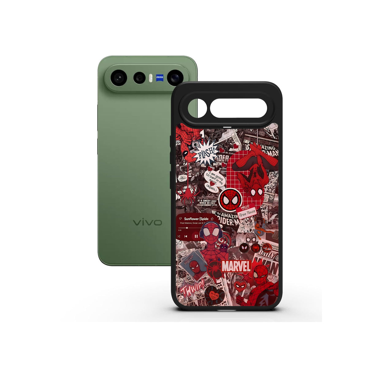 Comic Vault printed Doyers case, alternate view
