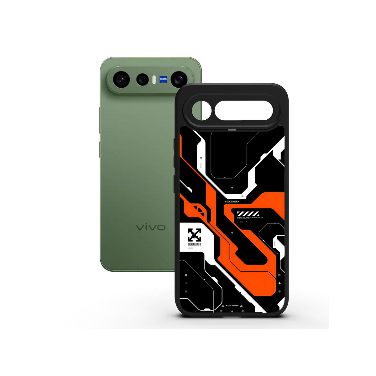 Cyber Mech Tactical printed Doyers case, alternate view