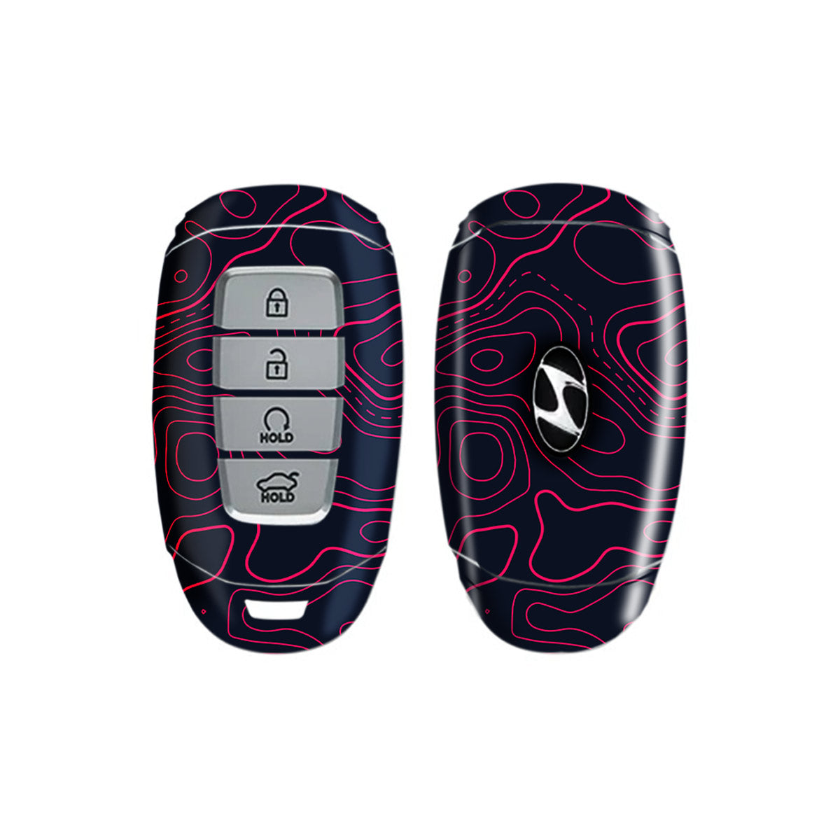Damascus - Car Key Skins