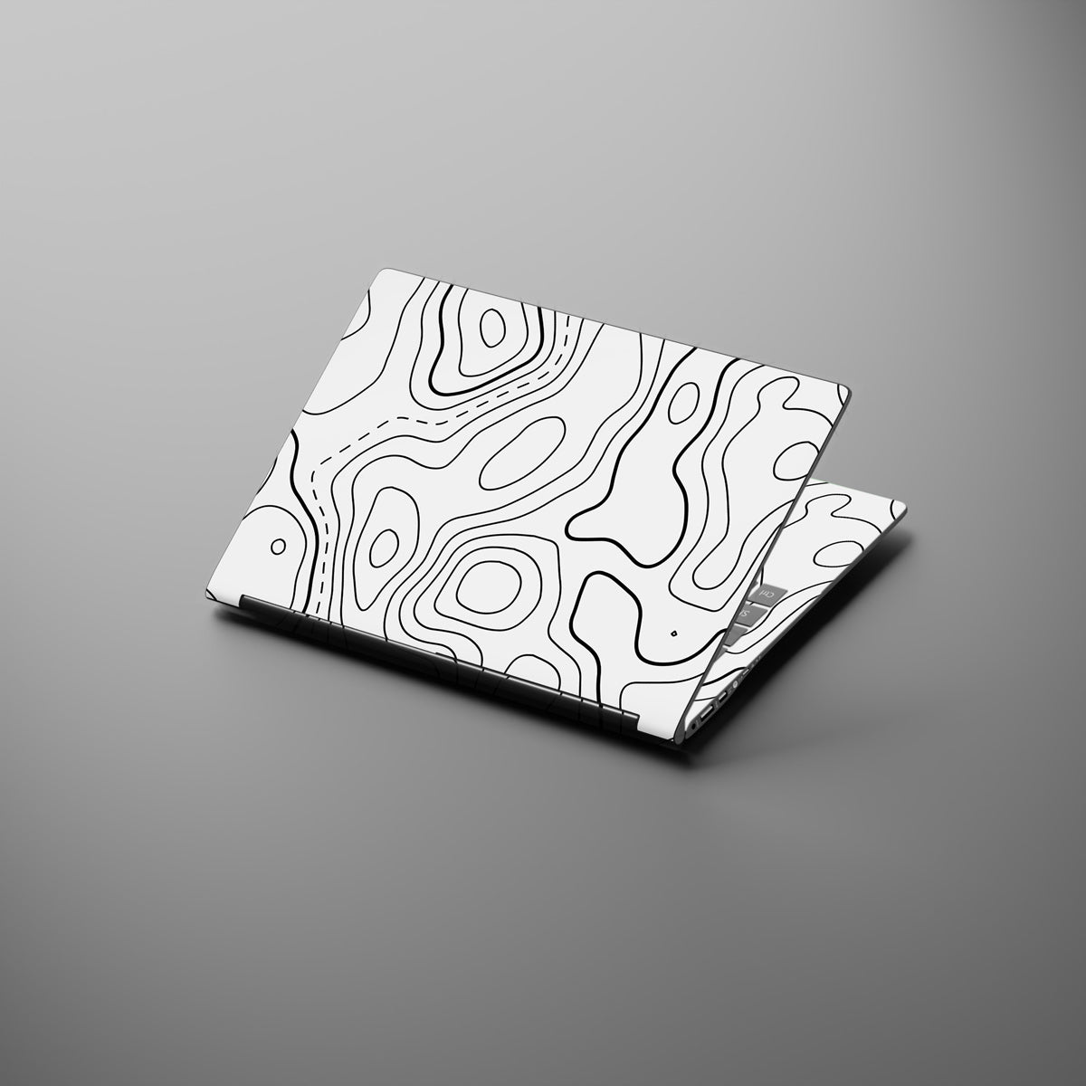 Damascus White - Laptop Skins & Wraps