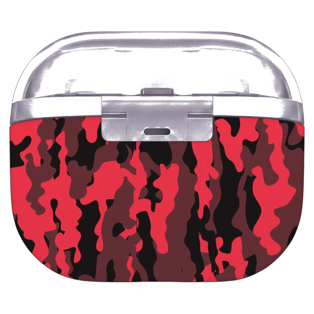 Samsung Galaxy Buds 3 skin - Dark Red Camo