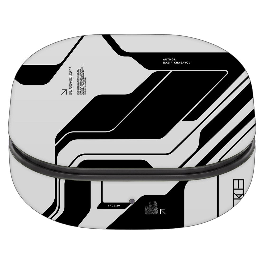 Samsung Galaxy Buds Live skin - White Cyberpunk