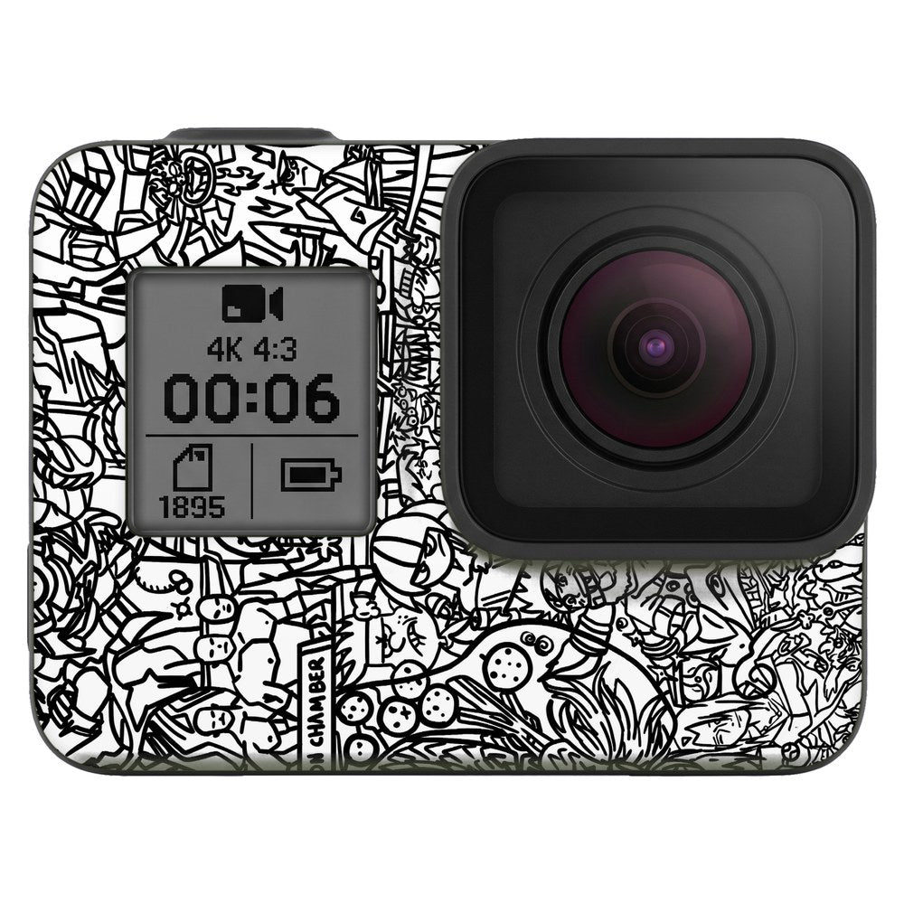 GoPro Hero 13 Black skin - Classic Doodle