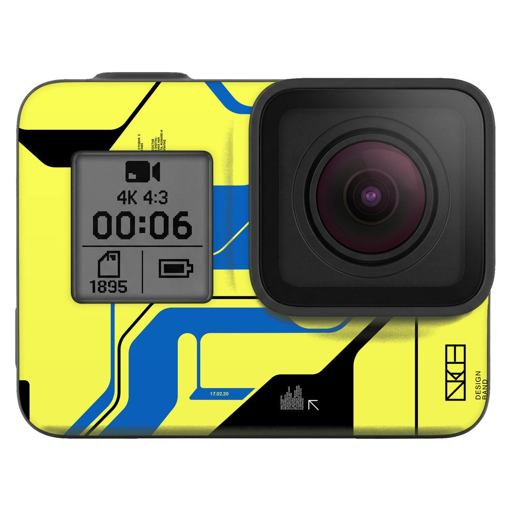 GoPro Hero 12 Black skin - Cyber Yellow