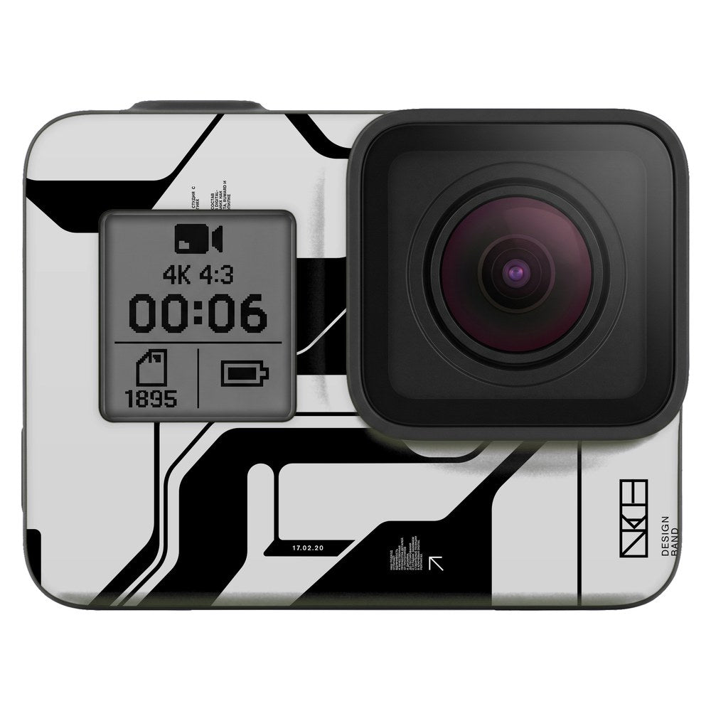 GoPro Hero 13 Black skin - White Cyberpunk