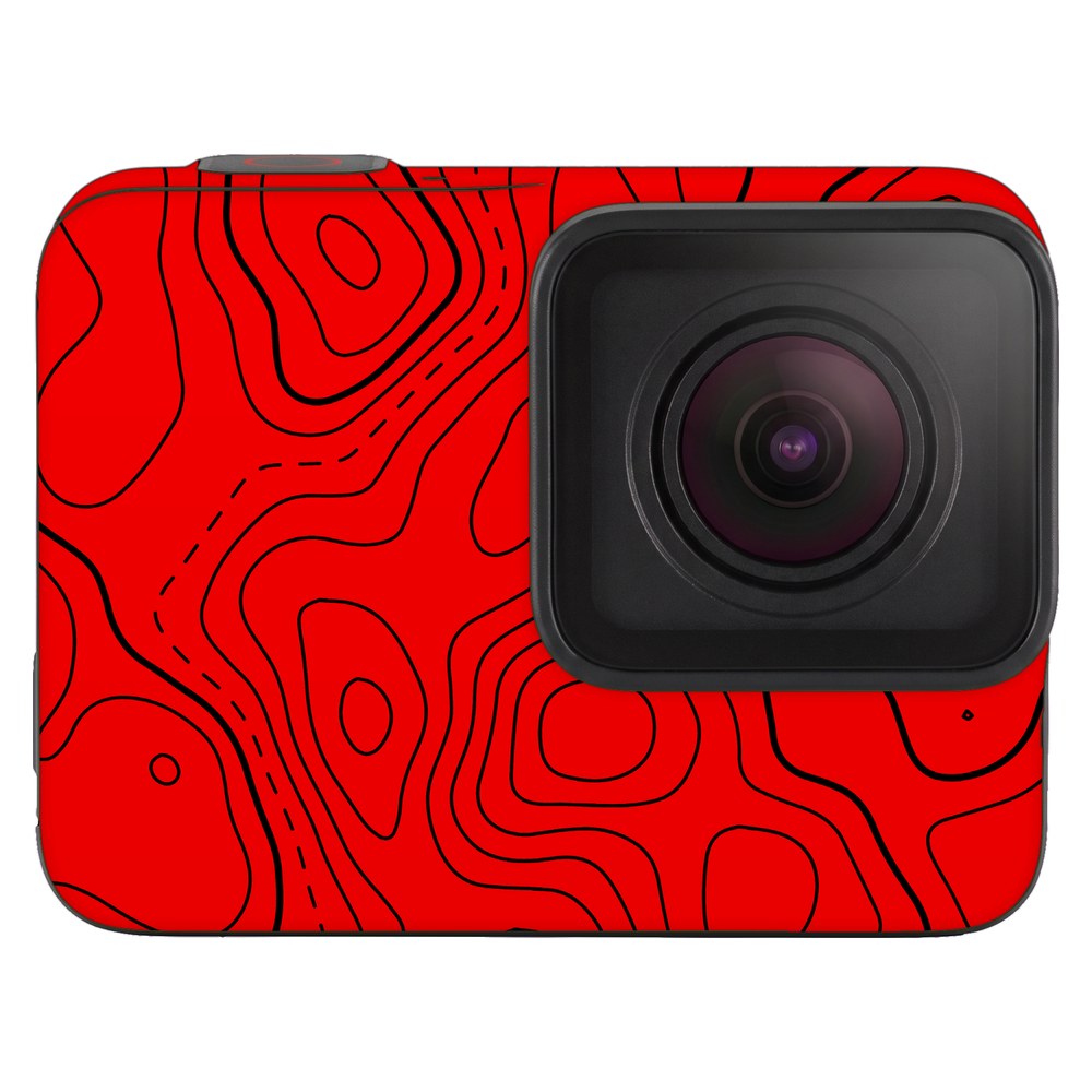 GoPro Hero 7 Black skin - Damascus Red