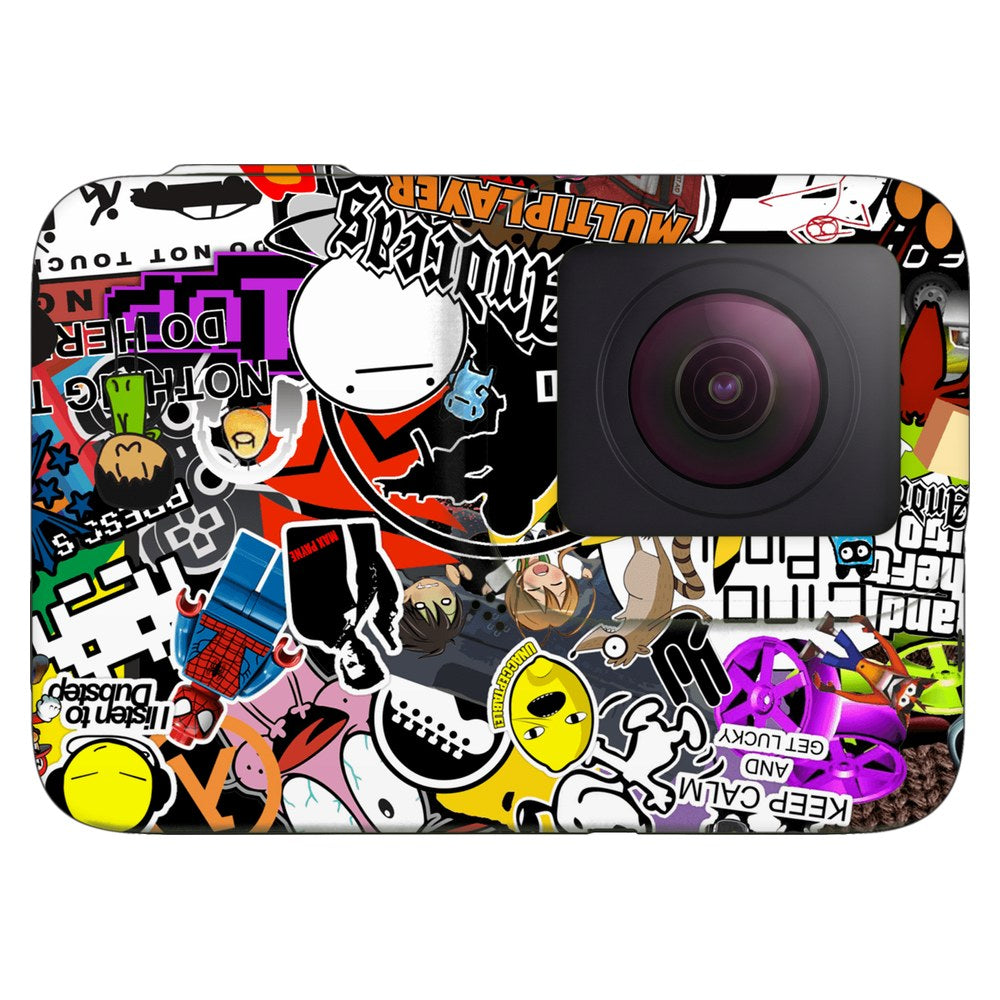 GoPro Hero 7 Silver skin - 90s Doodle