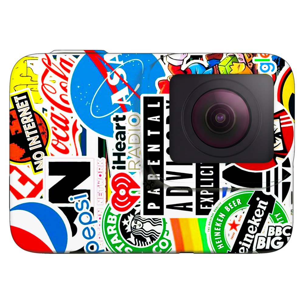 GoPro Hero 7 Silver skin - Boldbadge