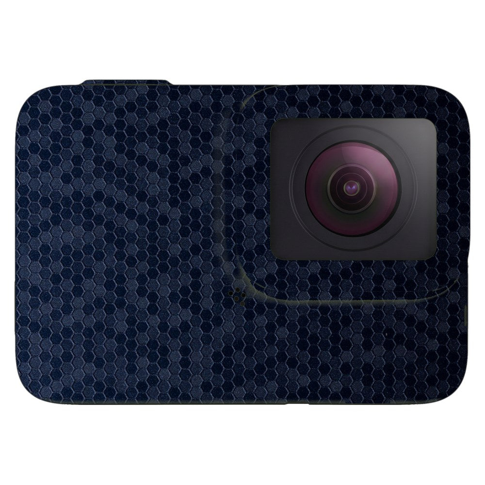 GoPro Hero 7 Silver skin - Honeycomb Blue