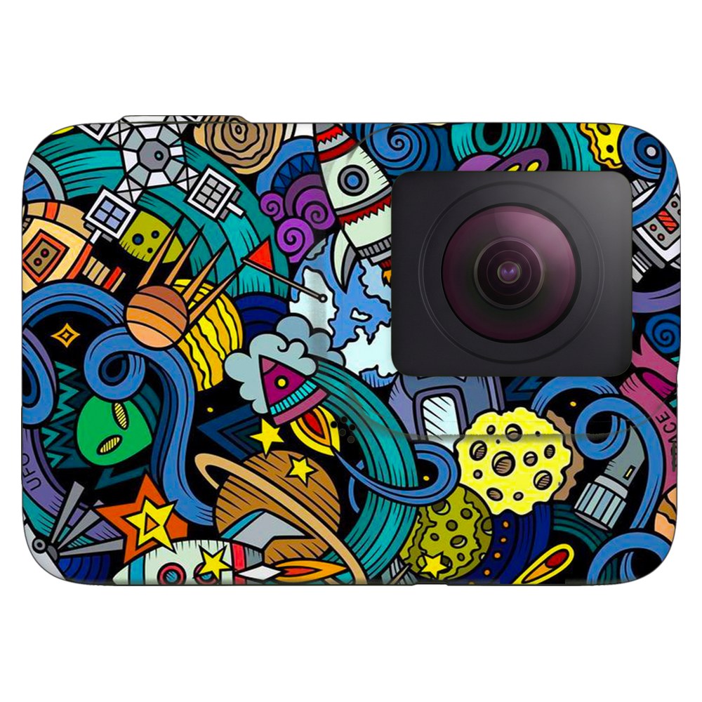 GoPro Hero 7 Silver skin - Space Doodle