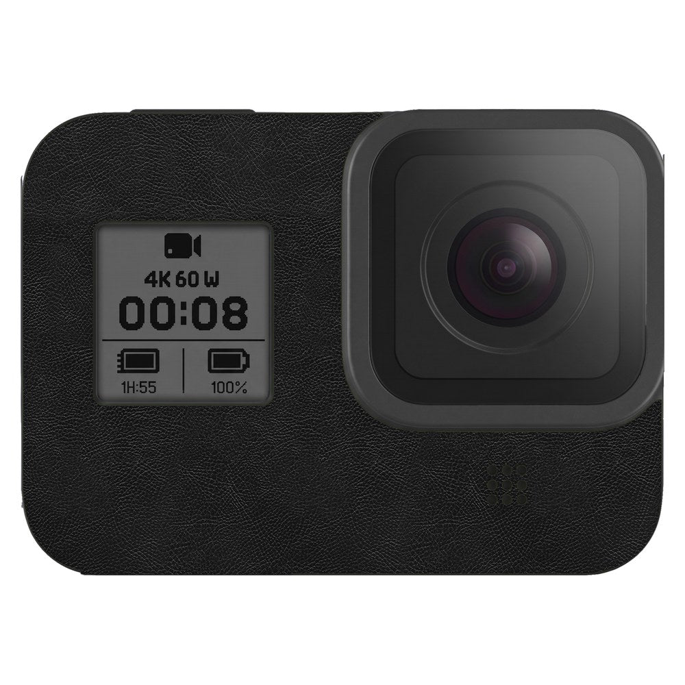 GoPro Hero 8 Black skin - Black Leather