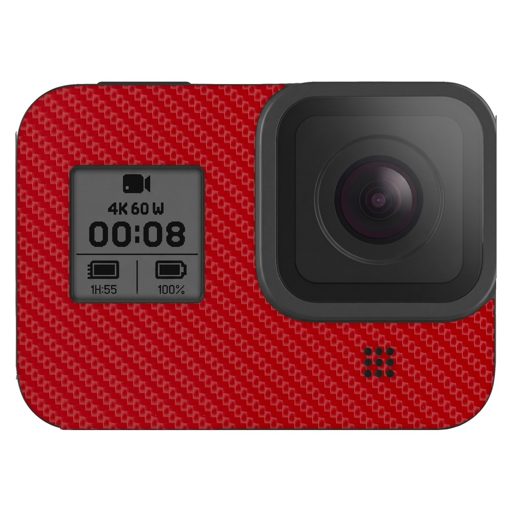 GoPro Hero 8 Black skin - Carbon Red
