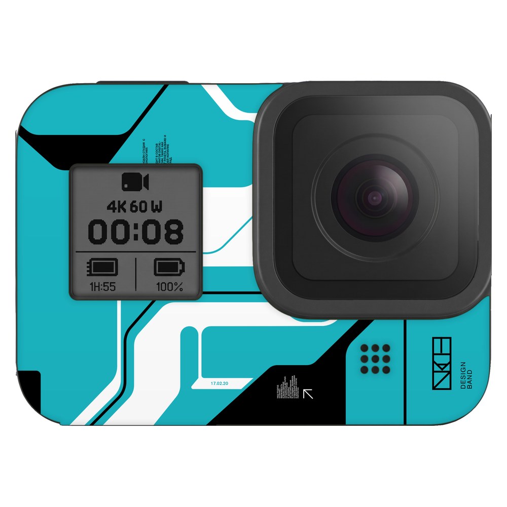 GoPro Hero 8 Black skin - Cyber Blue