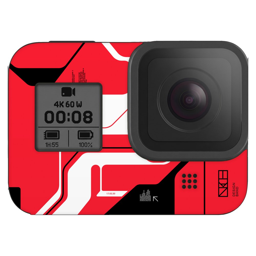 GoPro Hero 8 Black skin - Cyber Red
