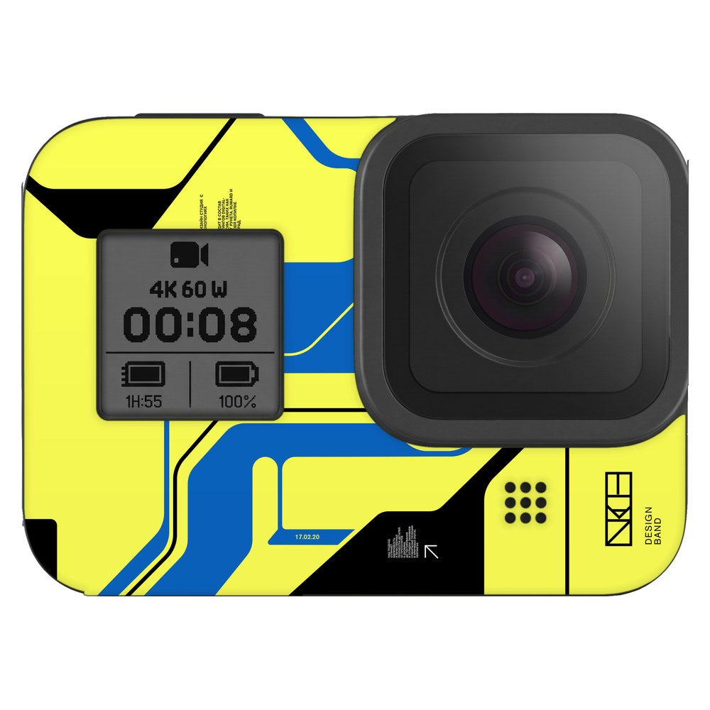 GoPro Hero 8 Black skin - Cyber Yellow