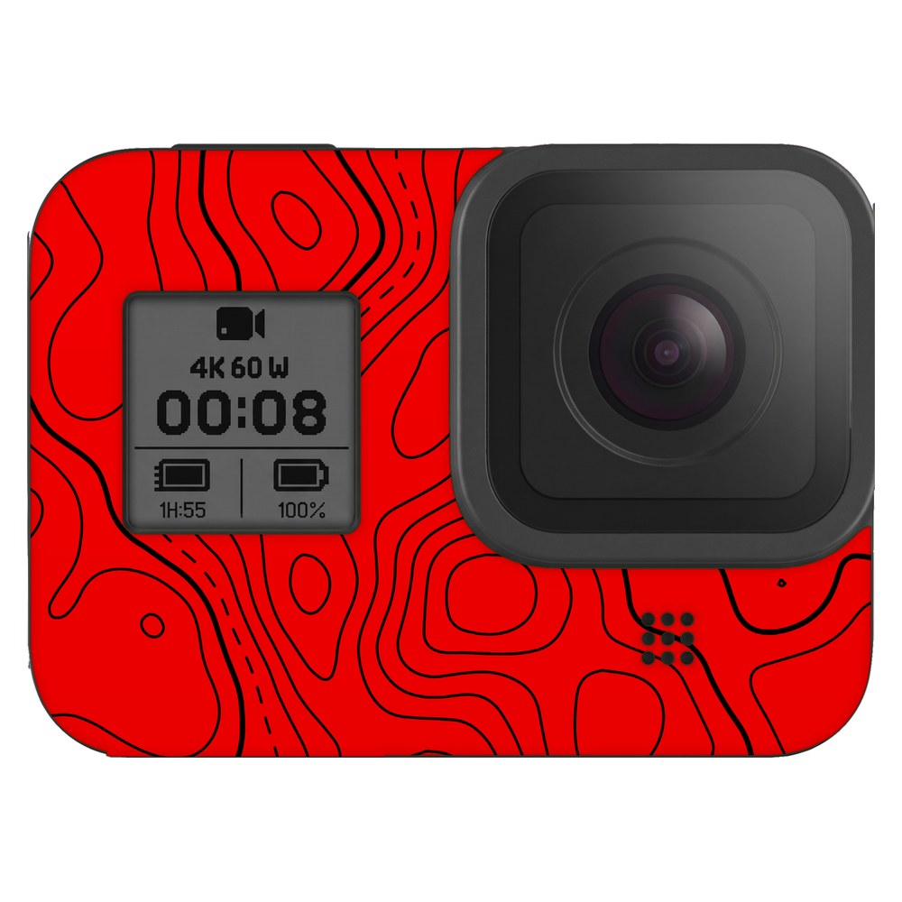 GoPro Hero 8 Black skin - Damascus Red