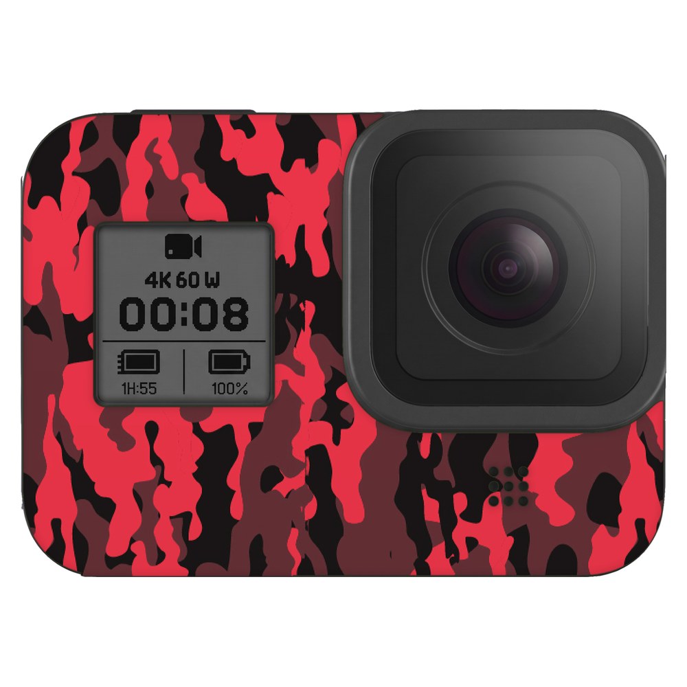 GoPro Hero 8 Black skin - Dark Red Camo