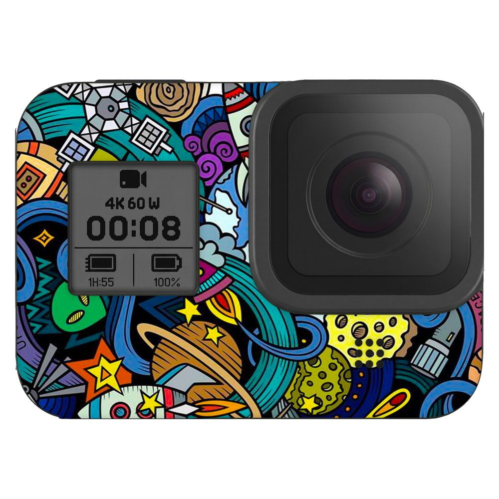 GoPro Hero 8 Black skin - Space Doodle