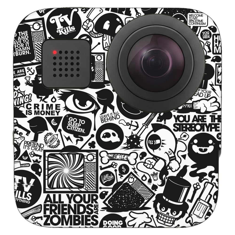 GoPro Max skin - All Your Friends Are Zombies