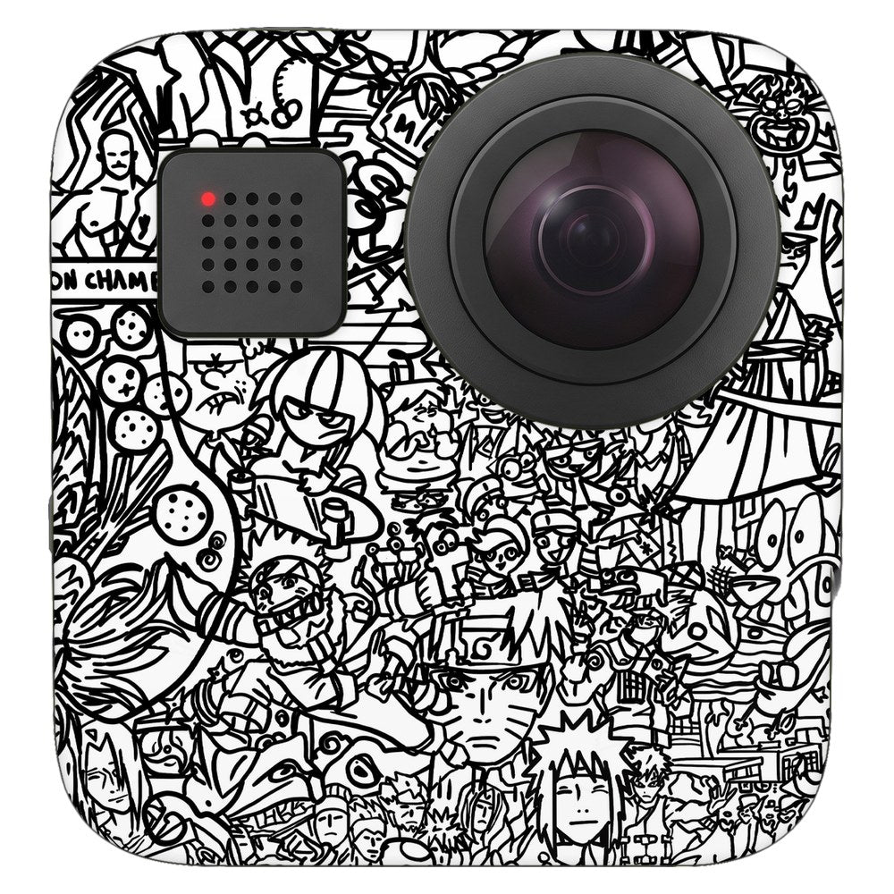 GoPro Max skin - Classic Doodle