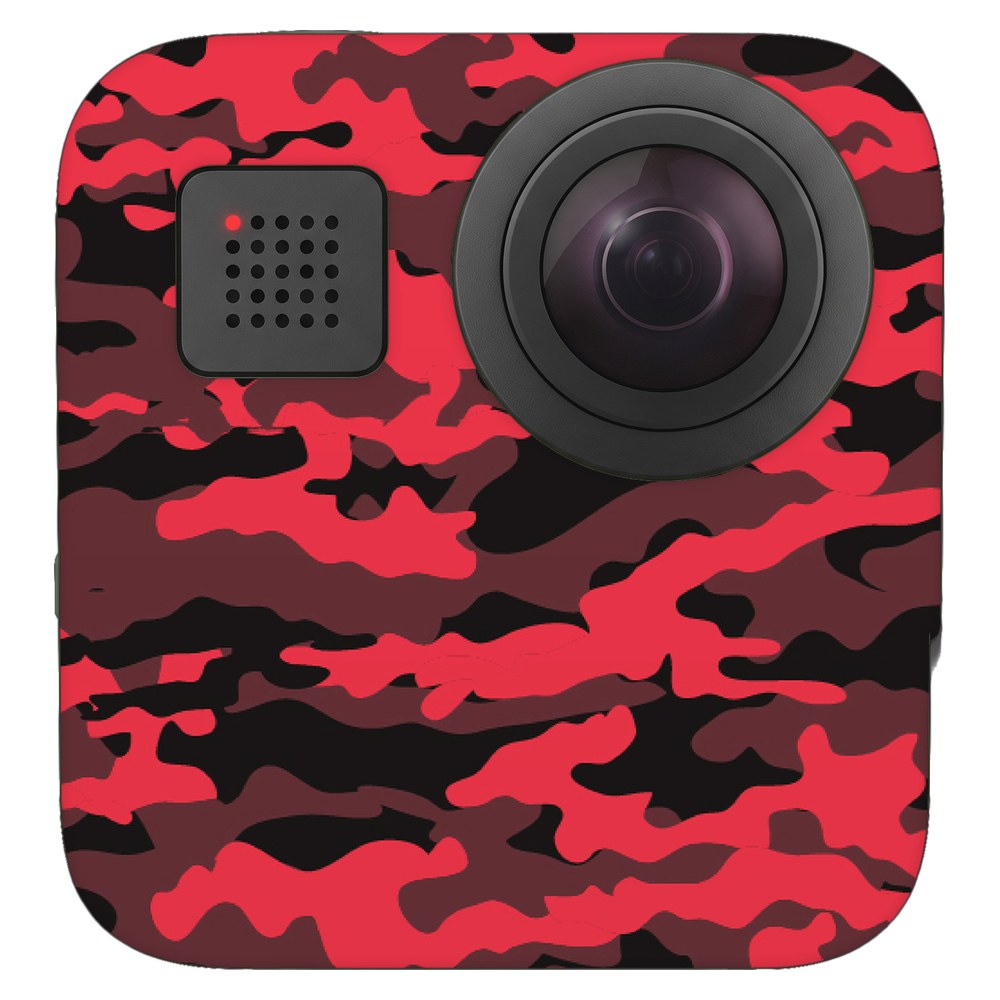 GoPro Max skin - Dark Red Camo