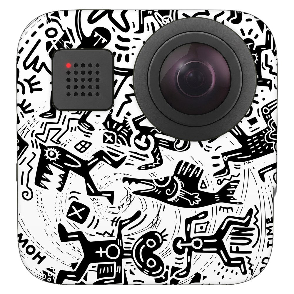 GoPro Max skin - Monochromatic Psycho