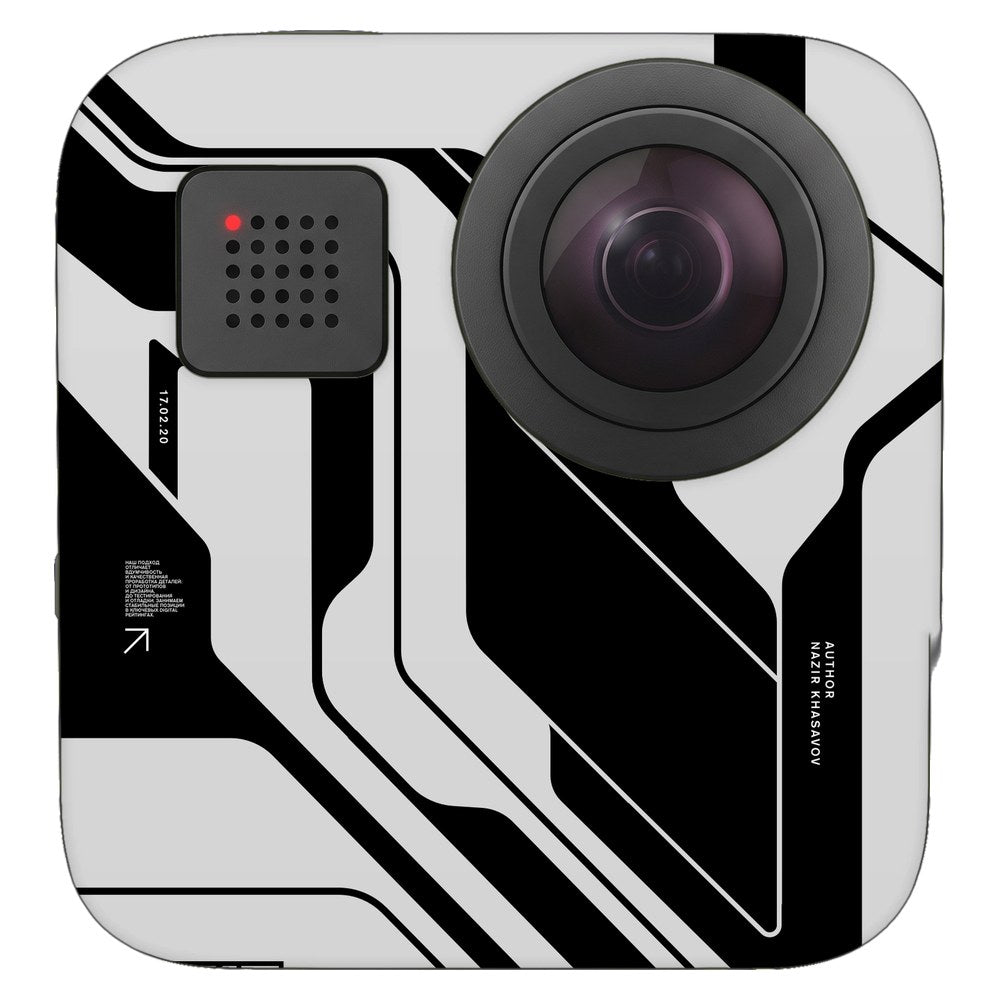 GoPro Max skin - White Cyberpunk