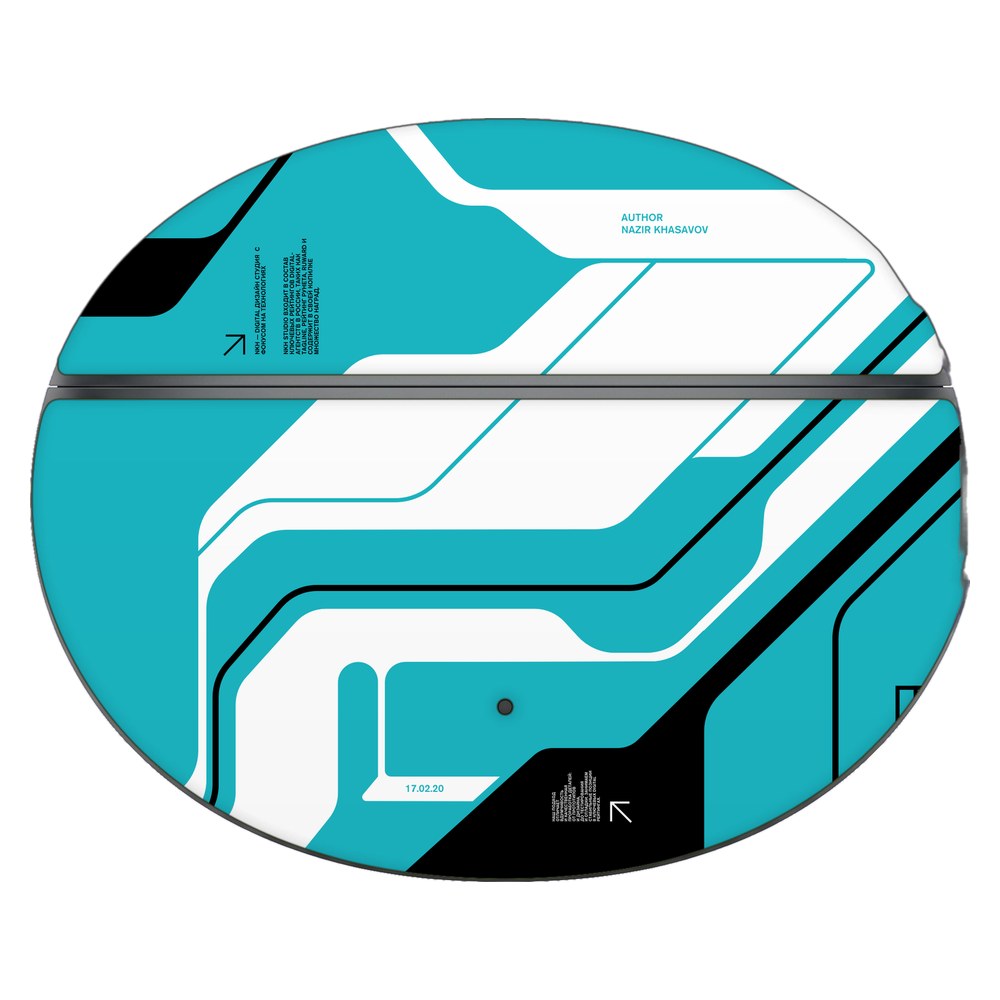 OnePlus Buds 4 skin - Cyber Blue