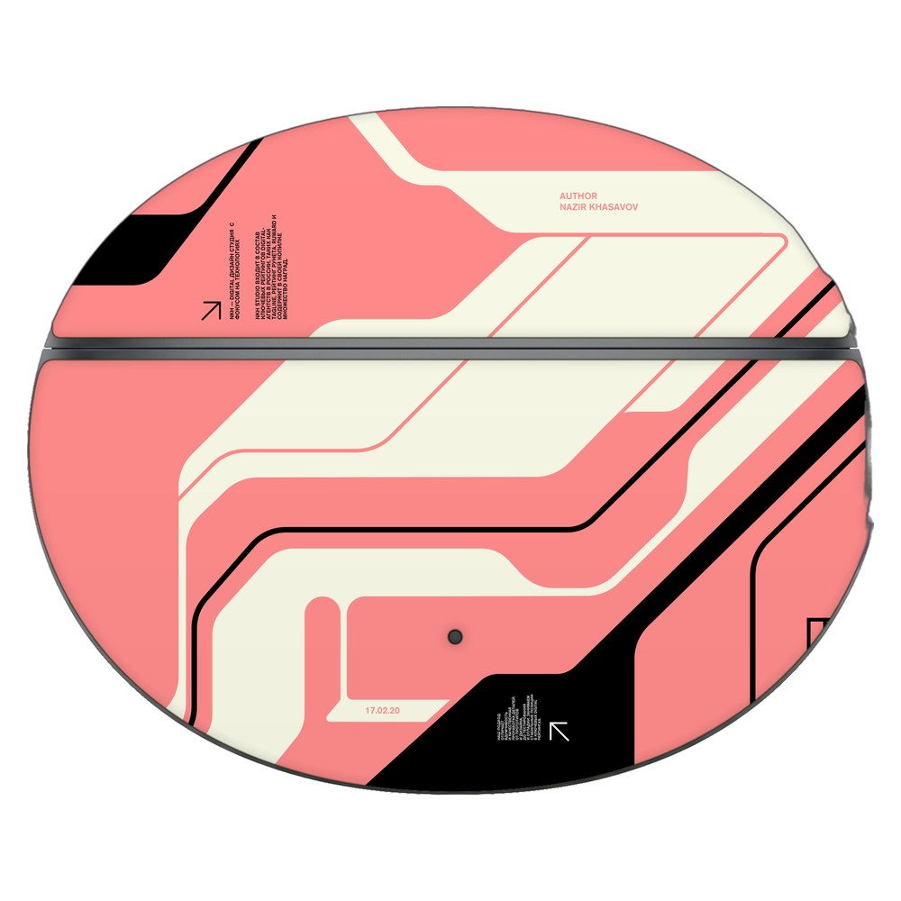 OnePlus Buds 4 skin - Cyber pink