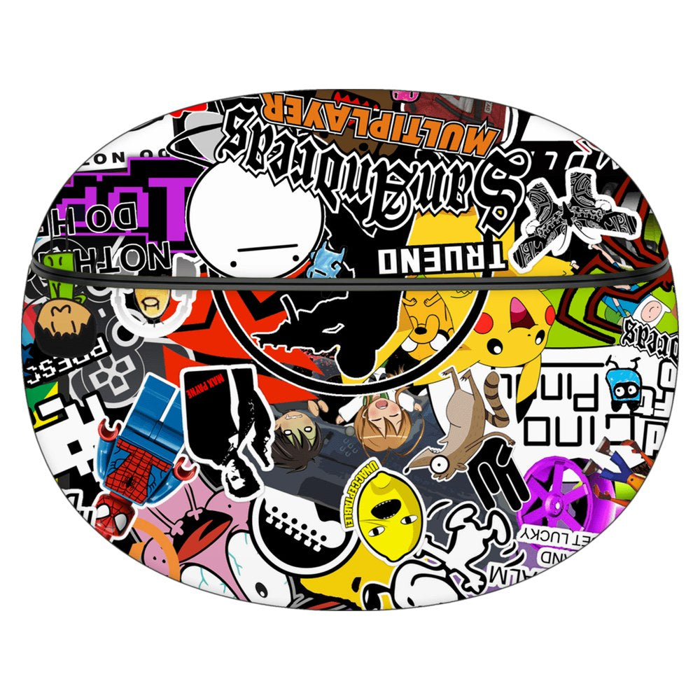 OnePlus Nord Buds 3 Pro skin - 90s Doodle
