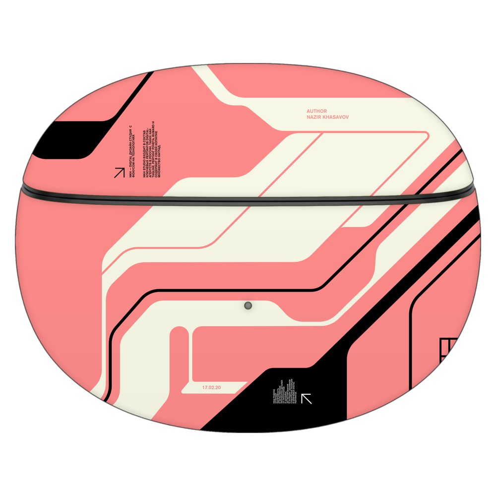 OnePlus Nord Buds 3 Pro skin - Cyber pink