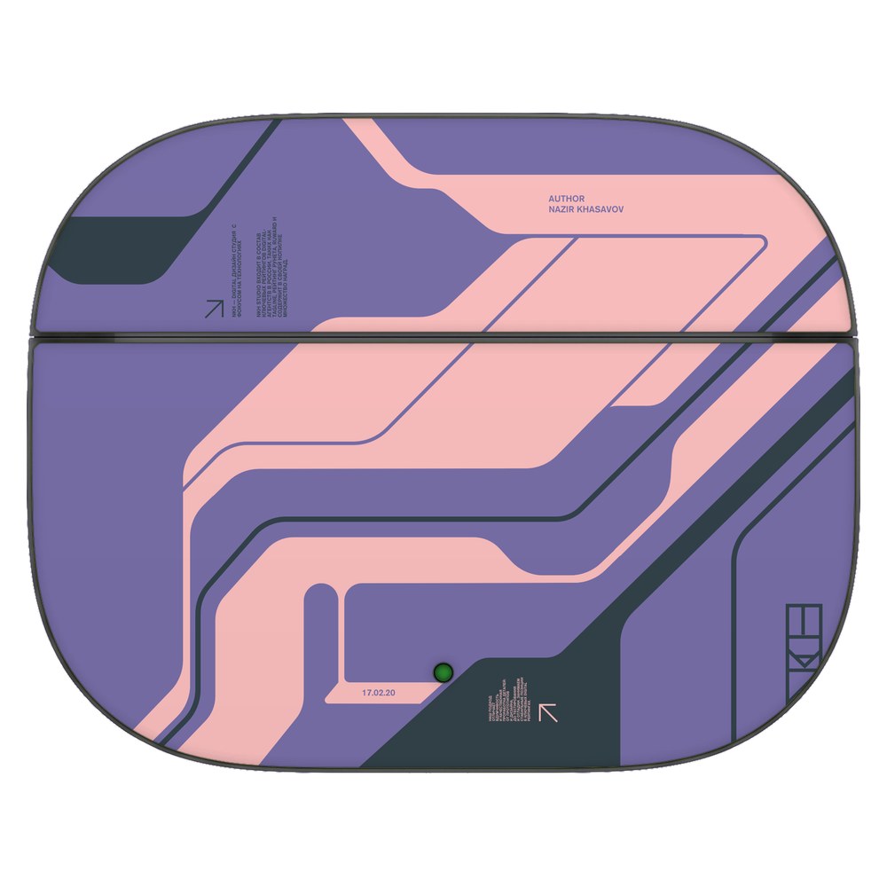 OnePlus Nord Buds 3r skin - Purple Cyberpunk