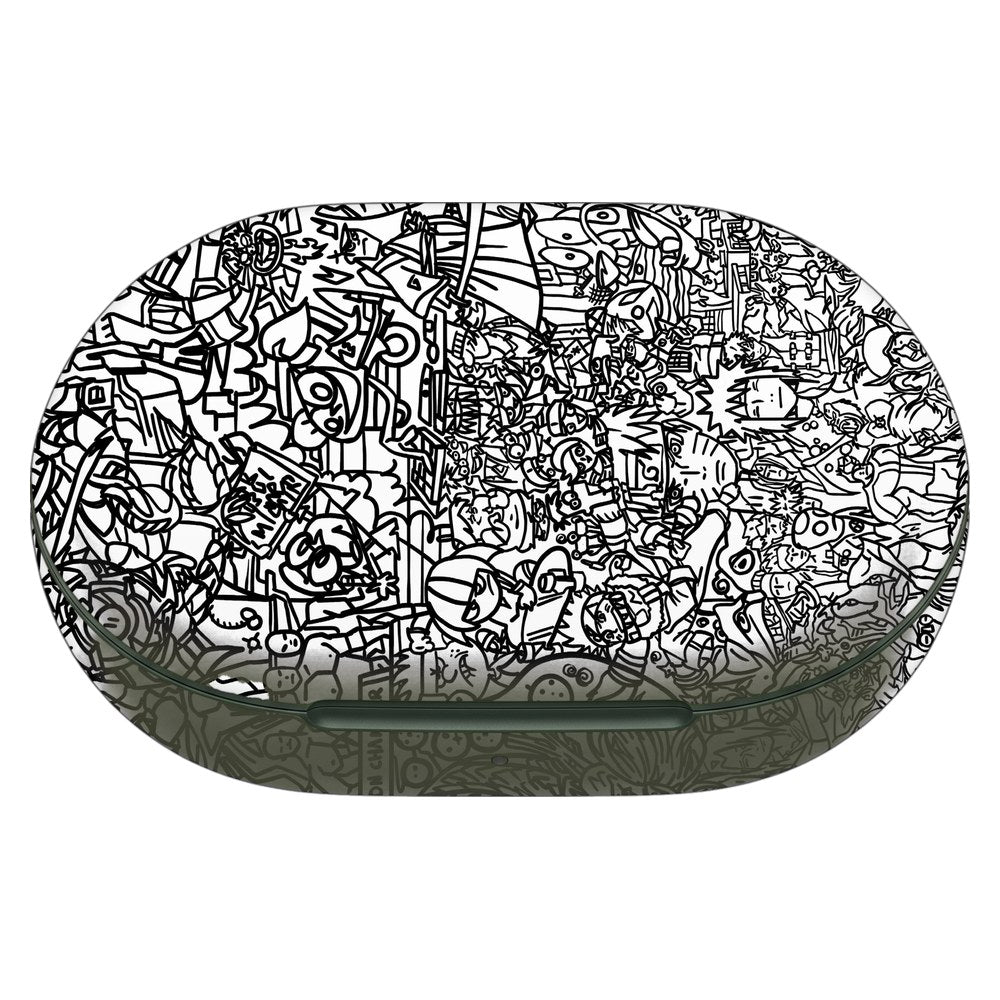 OnePlus Buds Pro 3 skin - Classic Doodle