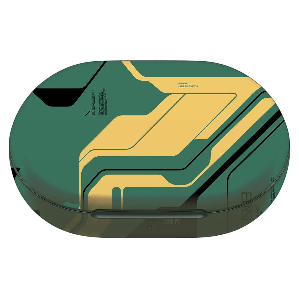 OnePlus Buds Pro 3 skin - Curcuit Green