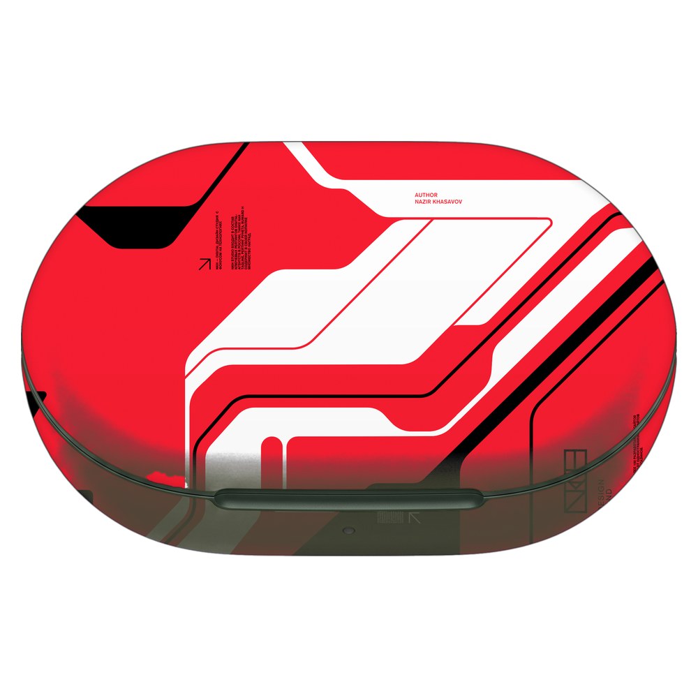 OnePlus Buds Pro 3 skin - Cyber Red