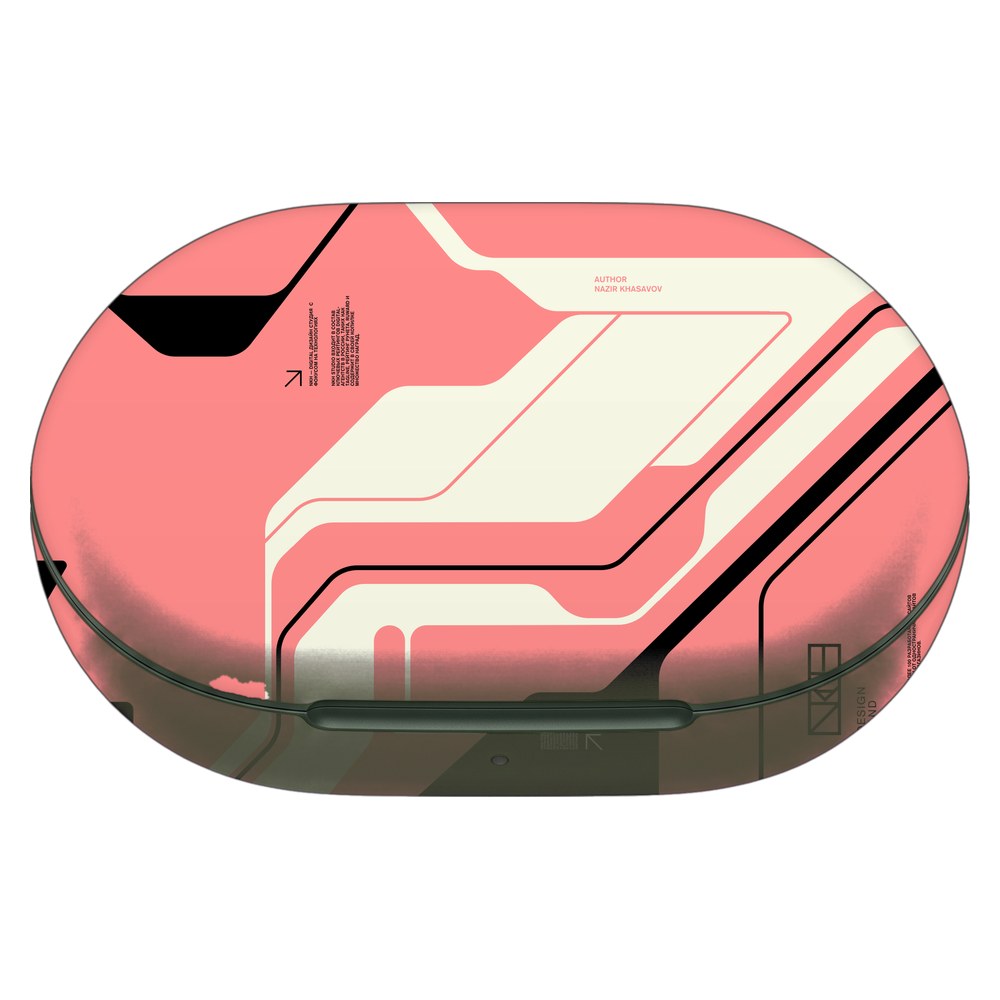 OnePlus Buds Pro 3 skin - Cyber pink