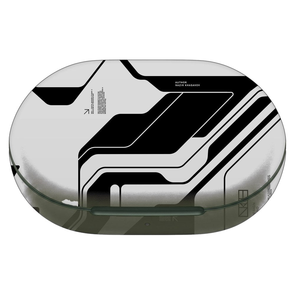 OnePlus Buds Pro 3 skin - White Cyberpunk