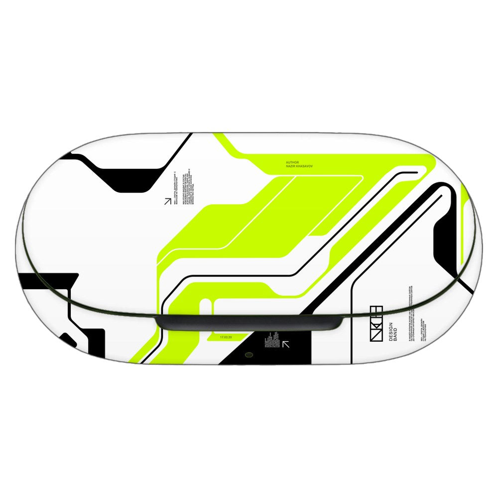 OnePlus Buds Z2 skin - Acid Green
