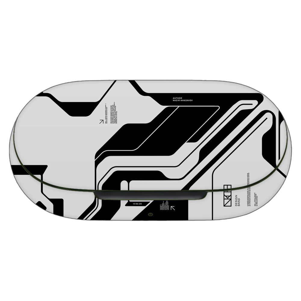 OnePlus Buds Z2 skin - White Cyberpunk