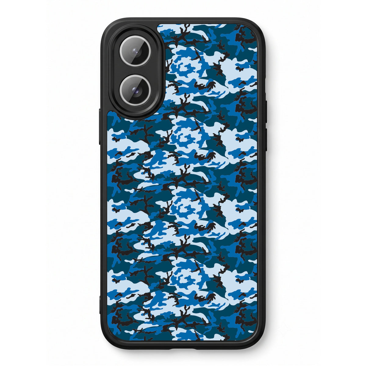 Digi Blue Camo printed Doyers case, alternate view