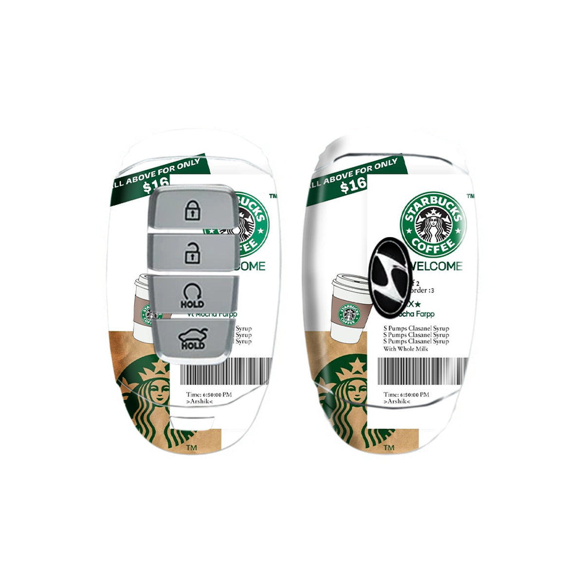 Espresso - Car Key Skins