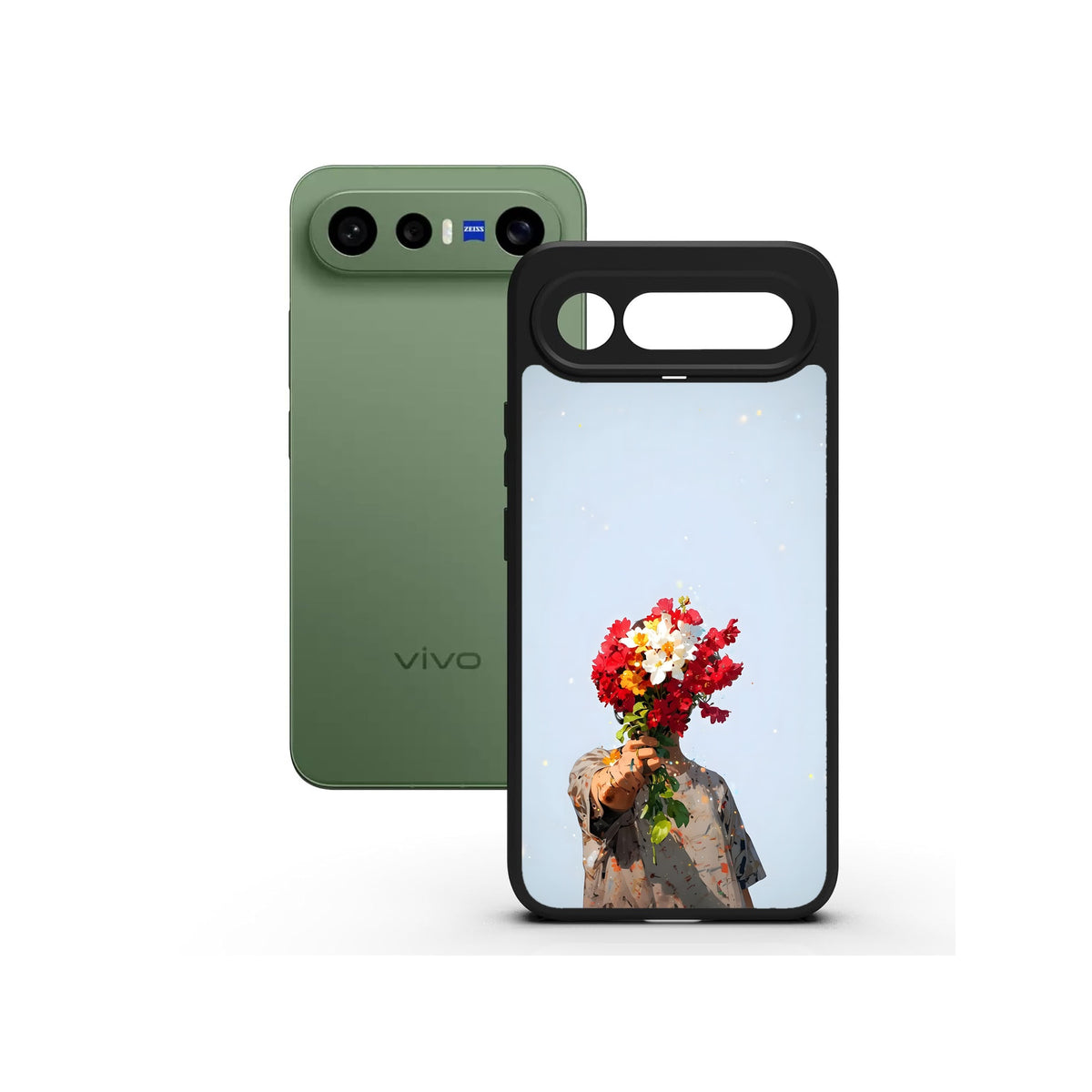 Flower Bouquet printed Doyers case, alternate view